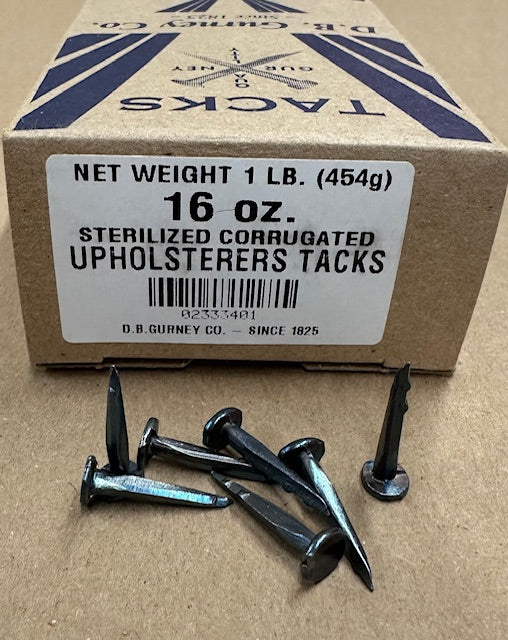 BARBED WEBBING STERILE UPHOLSTERY TACKS