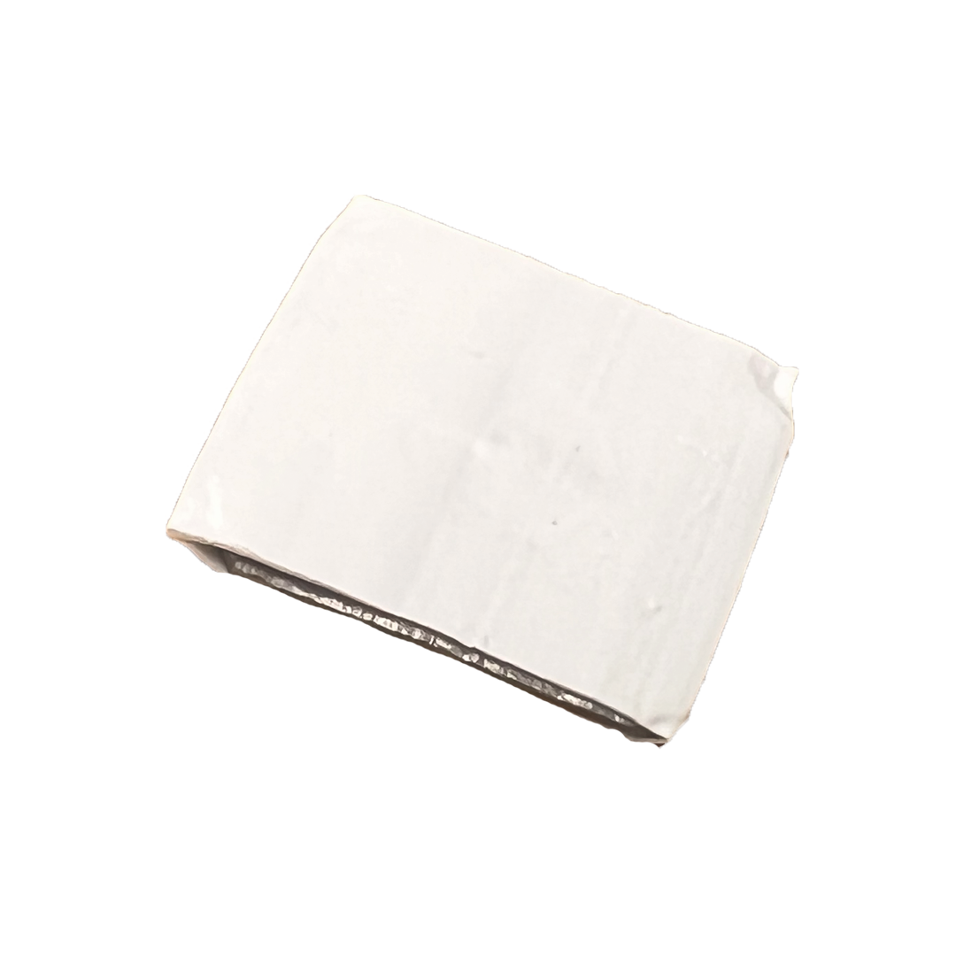 DRAPERY WEIGHTS 1" WHITE SQUARE (100 PER BAG)