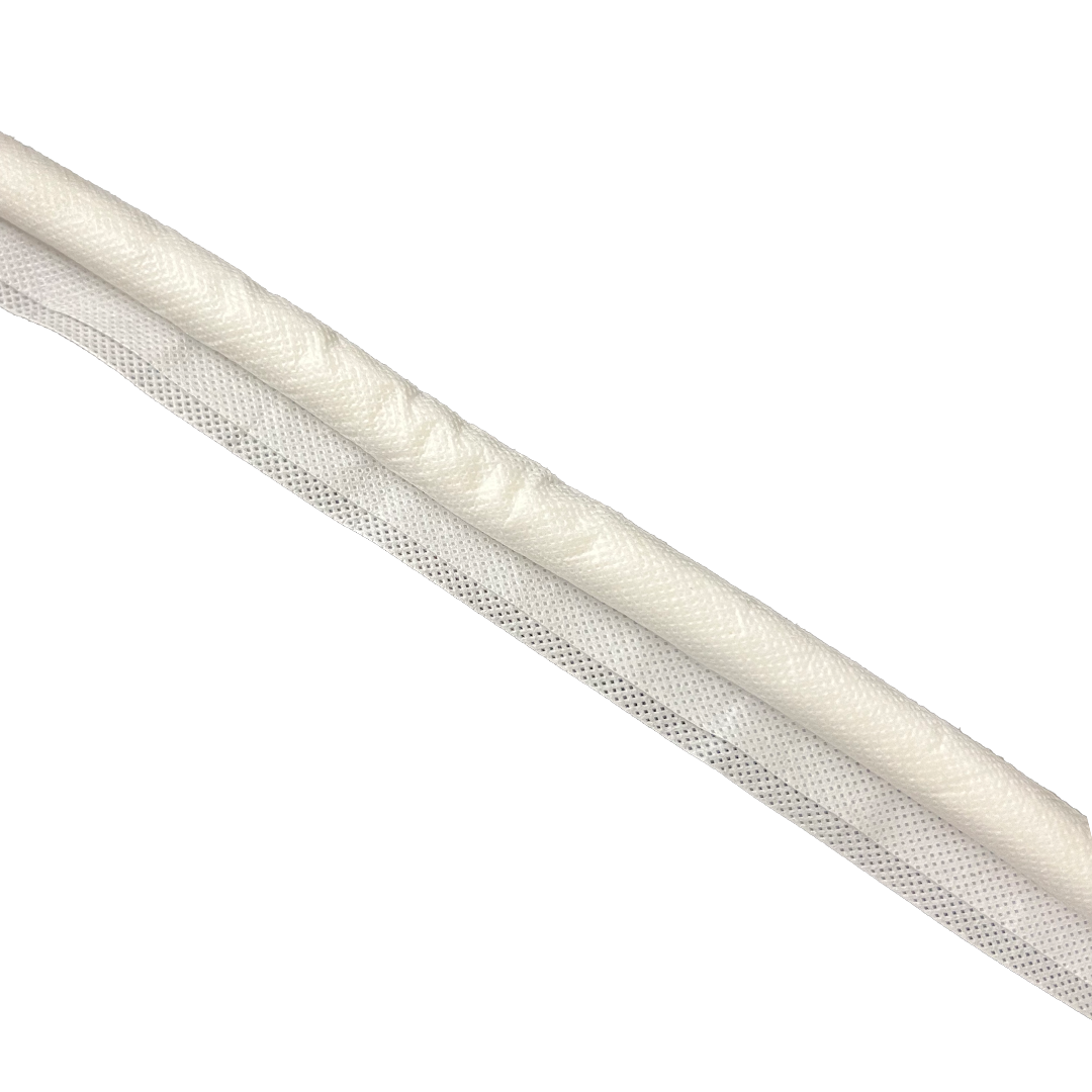 EDGE ROLL-CLIP-ON WHITE PERFLEX (1 1/4" CLIP-ON, 50 FOOT ROLL)