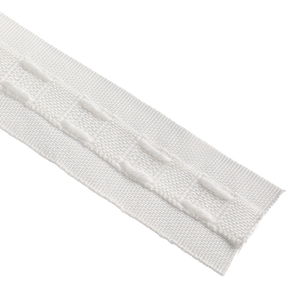 SHIR-RITE SHIRRING TAPE, WHTE 1" WIDE #10819 (144 YD ROLL)