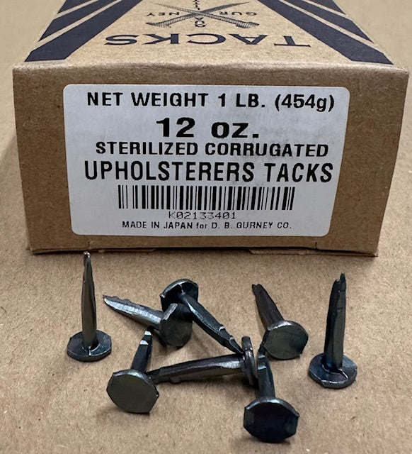 BARBED WEBBING STERILE UPHOLSTERY TACKS