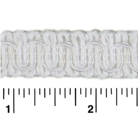 #9940 SCROLL GIMP 1/2" WIDE (36 YD BOLT, COLORS A-E)