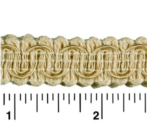 #9940 SCROLL GIMP 1/2" WIDE (36 YD BOLT, COLORS A-E)