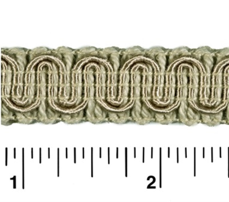 #9940 SCROLL GIMP 1/2" WIDE (36 YD BOLT, COLORS A-E)