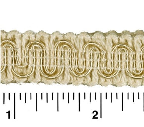 #9940 SCROLL GIMP 1/2" WIDE (36 YD BOLT, COLORS A-E)