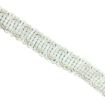 #9940 SCROLL GIMP 1/2" WIDE (36 YD BOLT, COLORS A-E)