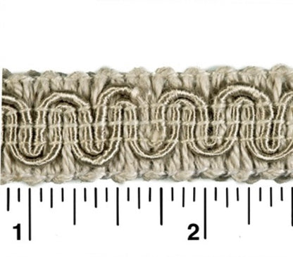 #9940 SCROLL GIMP 1/2" WIDE (36 YD BOLT, COLORS A-E)