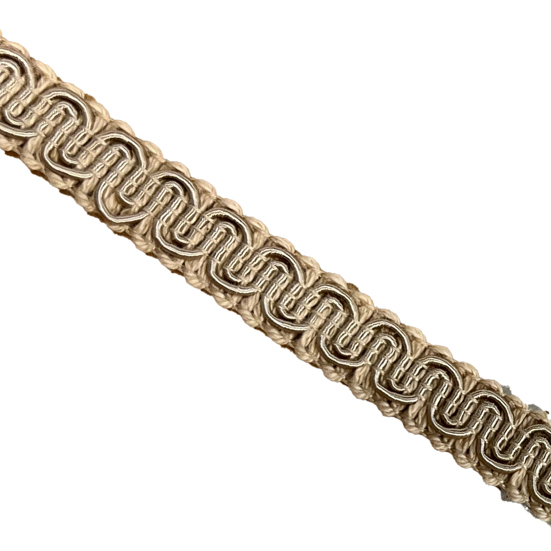 #9940 SCROLL GIMP 1/2" WIDE (36 YD BOLT, COLORS A-E)