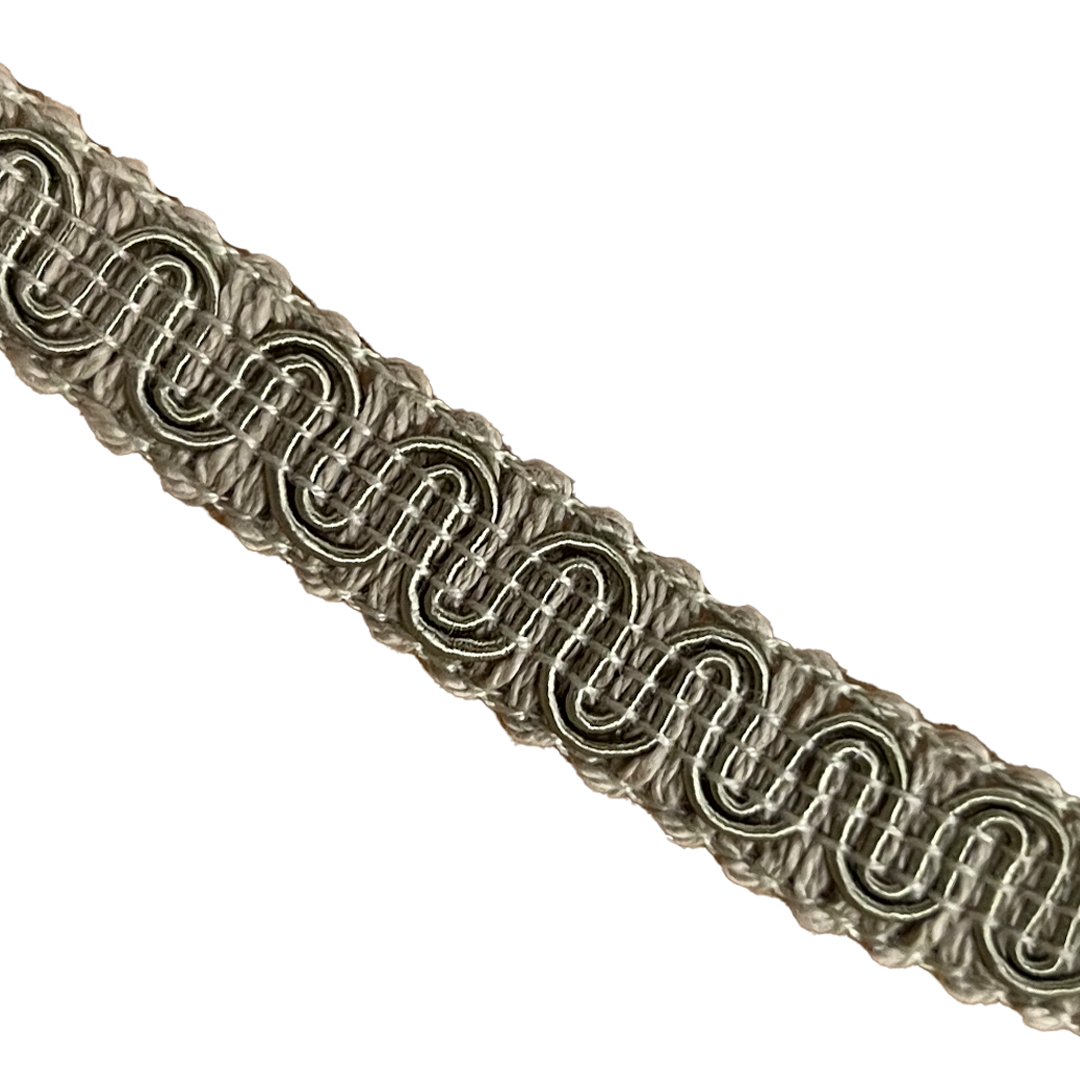 #9940 SCROLL GIMP 1/2" WIDE (36 YD BOLT, COLORS A-E)