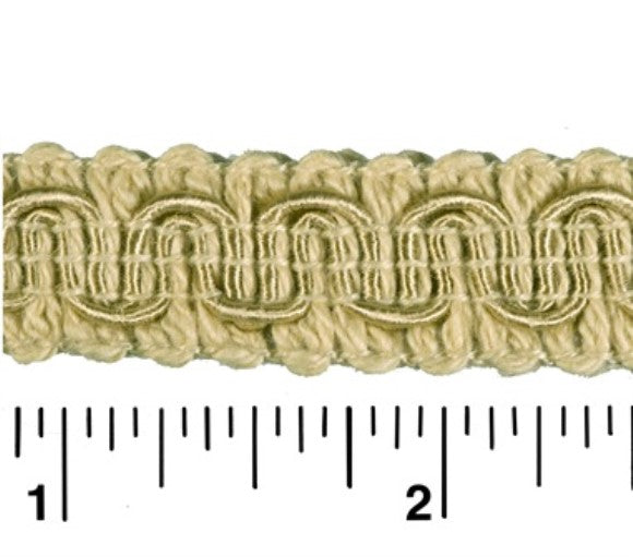 #9940 SCROLL GIMP 1/2" WIDE (36 YD BOLT, COLORS A-E)