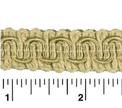 #9940 SCROLL GIMP 1/2" WIDE (36 YD BOLT, COLORS A-E)