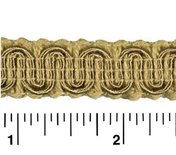 #9940 SCROLL GIMP 1/2" WIDE (36 YD BOLT, COLORS A-E)