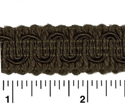 #9940 SCROLL GIMP 1/2" WIDE (36 YD BOLT, COLORS A-E)