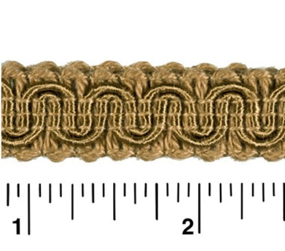 #9940 SCROLL GIMP 1/2" WIDE (36 YD BOLT, COLORS A-E)