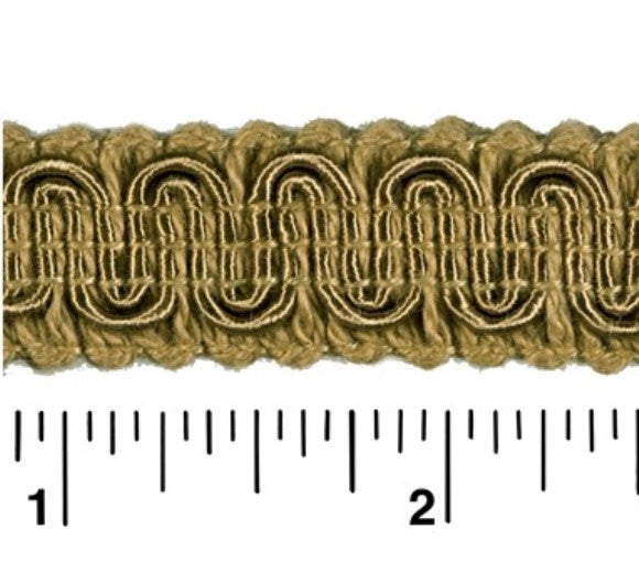 #9940 SCROLL GIMP 1/2" WIDE (36 YD BOLT, COLORS A-E)