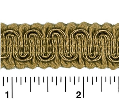 #9940 SCROLL GIMP 1/2" WIDE (36 YD BOLT, COLORS A-E)