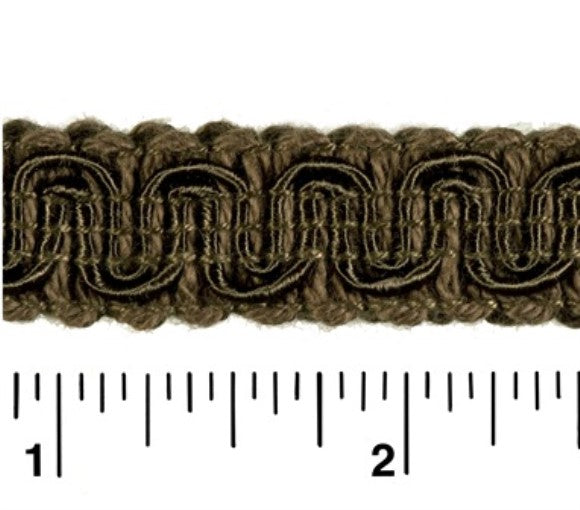 #9940 SCROLL GIMP 1/2" WIDE (36 YD BOLT, COLORS A-E)