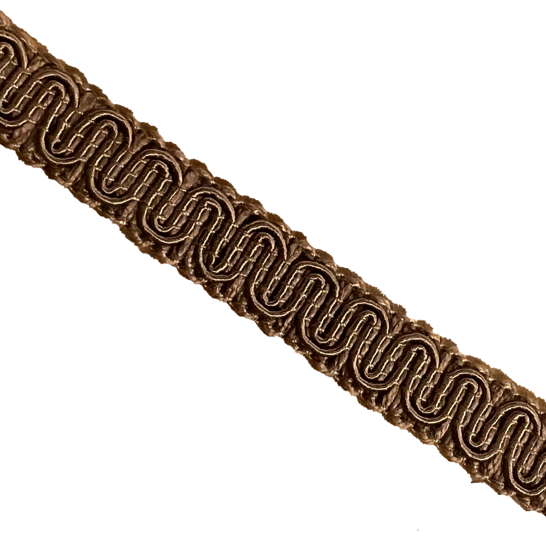 #9940 SCROLL GIMP 1/2" WIDE (36 YD BOLT, COLORS A-E)