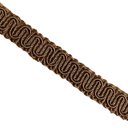 #9940 SCROLL GIMP 1/2" WIDE (36 YD BOLT, COLORS A-E)