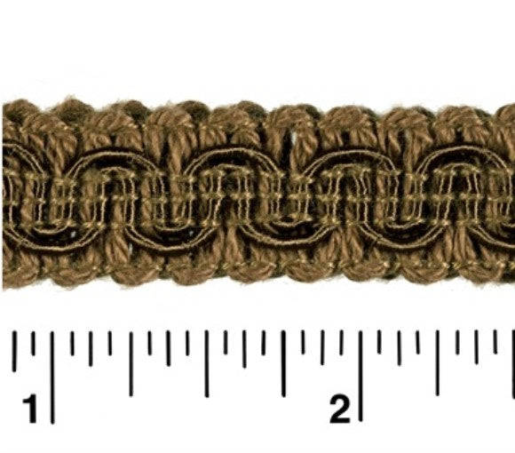 #9940 SCROLL GIMP 1/2" WIDE (36 YD BOLT, COLORS A-E)