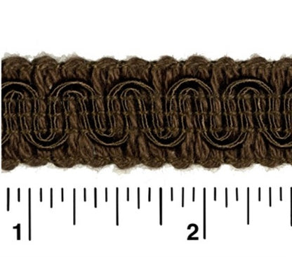 #9940 SCROLL GIMP 1/2" WIDE (36 YD BOLT, COLORS A-E)