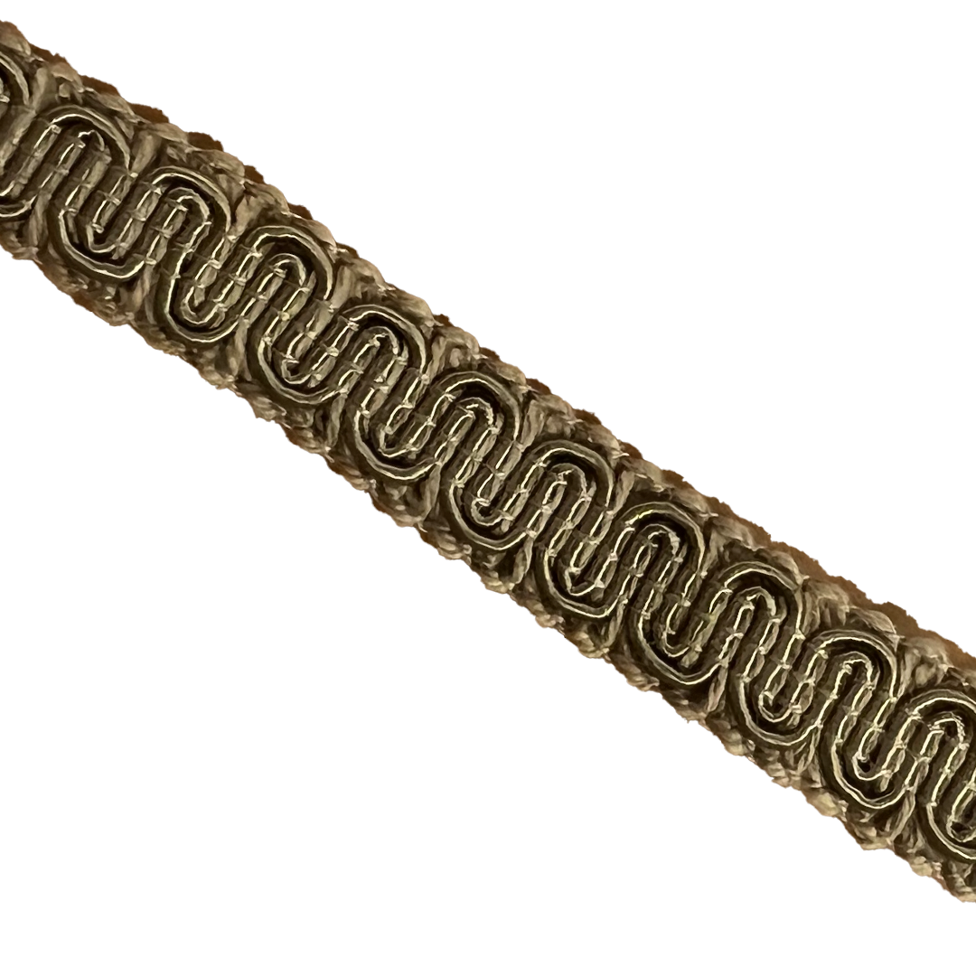 #9940 SCROLL GIMP 1/2" WIDE (36 YD BOLT, COLORS A-E)