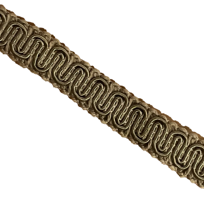 #9940 SCROLL GIMP 1/2" WIDE (36 YD BOLT, COLORS A-E)