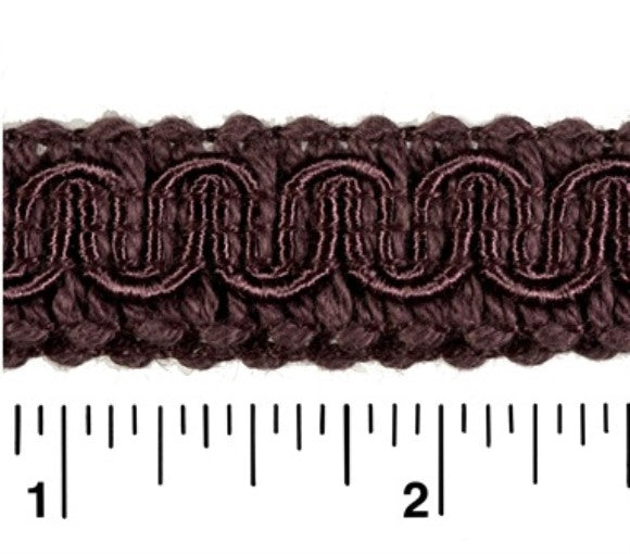 #9940 SCROLL GIMP 1/2" WIDE (36 YD BOLT, COLORS H-K)