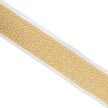 PRESSURE SENSITIVE BEIGE HOOK & LOOP