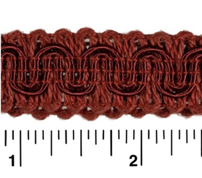 #9940 SCROLL GIMP 1/2" WIDE (36 YD BOLT, COLORS H-K)