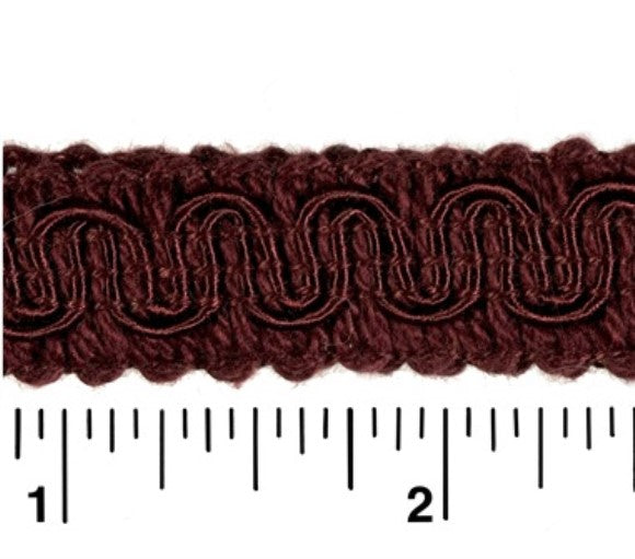 #9940 SCROLL GIMP 1/2" WIDE (36 YD BOLT, COLORS H-K)