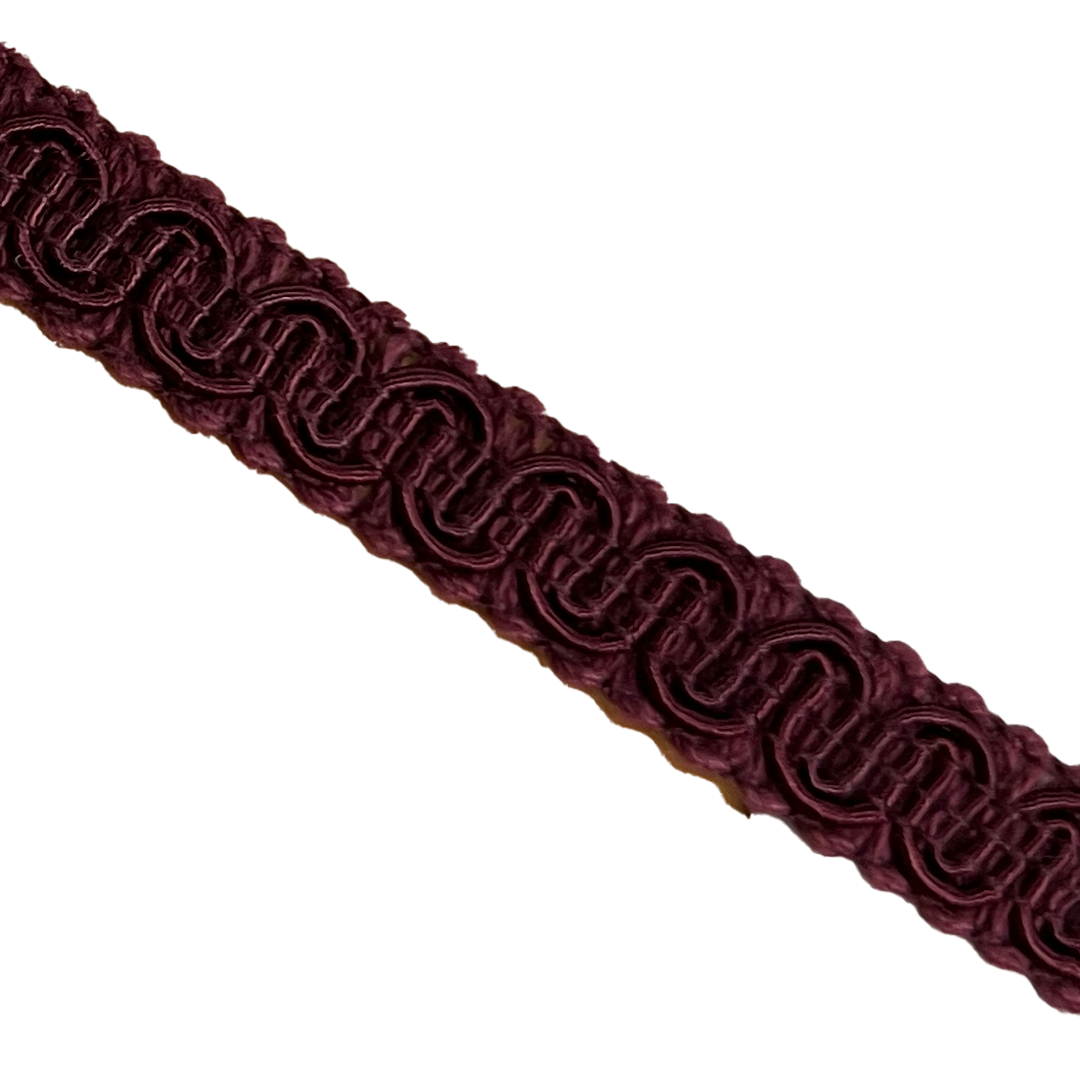 #9940 SCROLL GIMP 1/2" WIDE (36 YD BOLT, COLORS H-K)