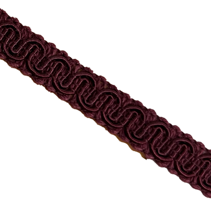 #9940 SCROLL GIMP 1/2" WIDE (36 YD BOLT, COLORS H-K)