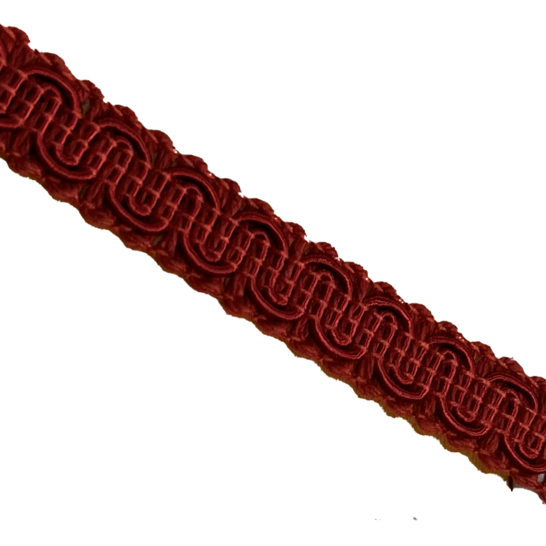 #9940 SCROLL GIMP 1/2" WIDE (36 YD BOLT, COLORS H-K)