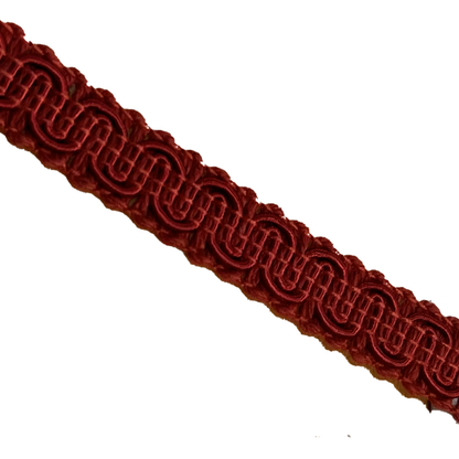 #9940 SCROLL GIMP 1/2" WIDE (36 YD BOLT, COLORS H-K)