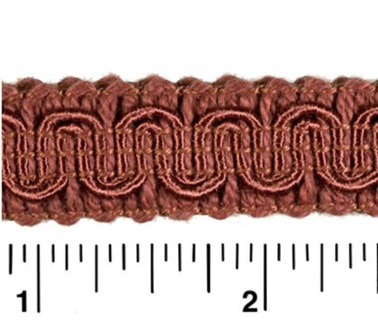 #9940 SCROLL GIMP 1/2" WIDE (36 YD BOLT, COLORS H-K)