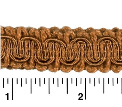 #9940 SCROLL GIMP 1/2" WIDE (36 YD BOLT, COLORS H-K)