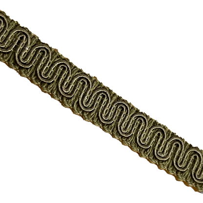 #9940 SCROLL GIMP 1/2" WIDE (36 YD BOLT, COLORS L-P)