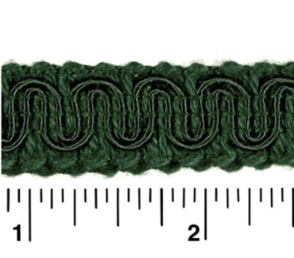 #9940 SCROLL GIMP 1/2" WIDE (36 YD BOLT, COLORS L-P)