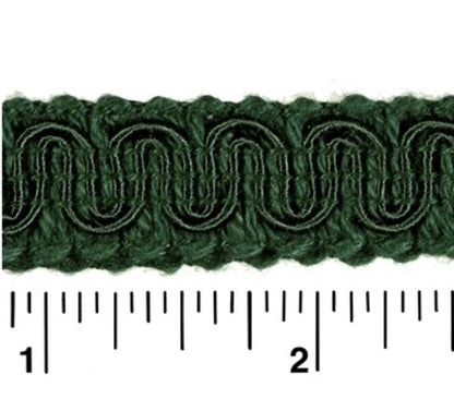 #9940 SCROLL GIMP 1/2" WIDE (36 YD BOLT, COLORS L-P)