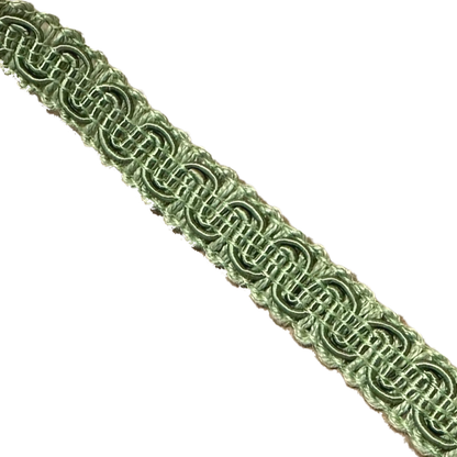 #9940 SCROLL GIMP 1/2" WIDE (36 YD BOLT, COLORS L-P)