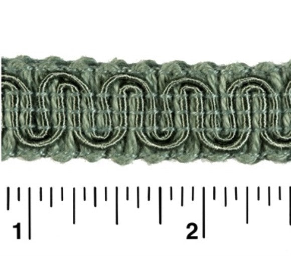 #9940 SCROLL GIMP 1/2" WIDE (36 YD BOLT, COLORS L-P)