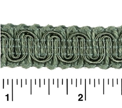 #9940 SCROLL GIMP 1/2" WIDE (36 YD BOLT, COLORS L-P)