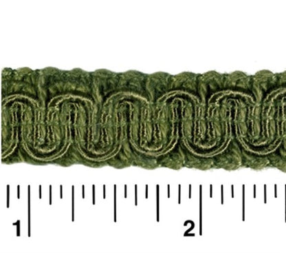 #9940 SCROLL GIMP 1/2" WIDE (36 YD BOLT, COLORS L-P)