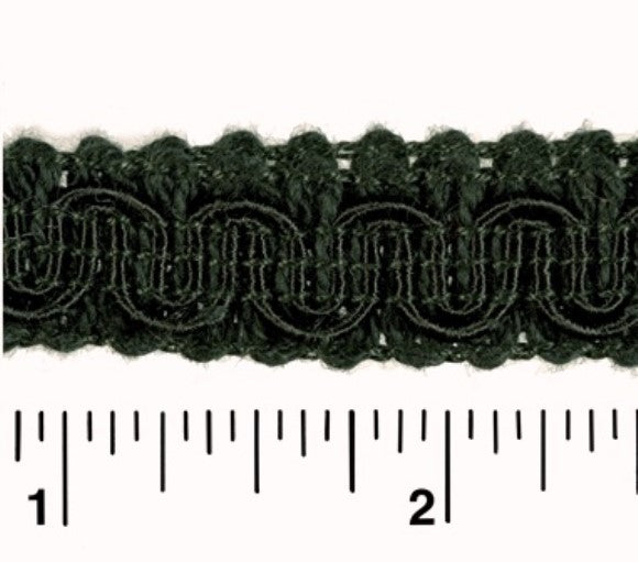 #9940 SCROLL GIMP 1/2" WIDE (36 YD BOLT, COLORS L-P)