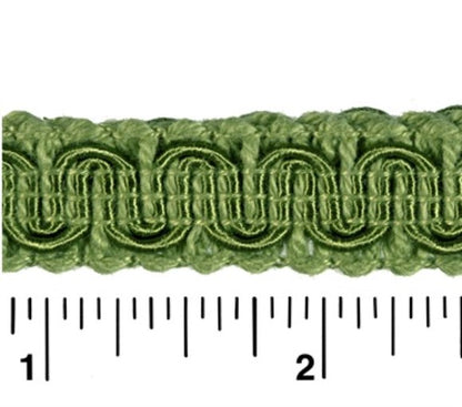 #9940 SCROLL GIMP 1/2" WIDE (36 YD BOLT, COLORS L-P)