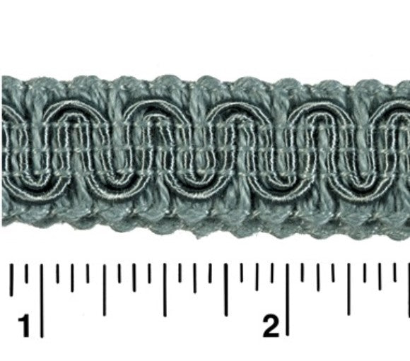 #9940 SCROLL GIMP 1/2" WIDE (36 YD BOLT, COLORS L-P)