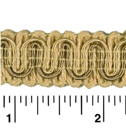 #9940 SCROLL GIMP 1/2" WIDE (36 YD BOLT, COLORS L-P)