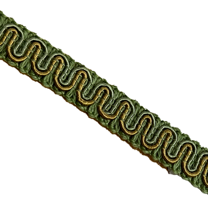 #9940 SCROLL GIMP 1/2" WIDE (36 YD BOLT, COLORS L-P)