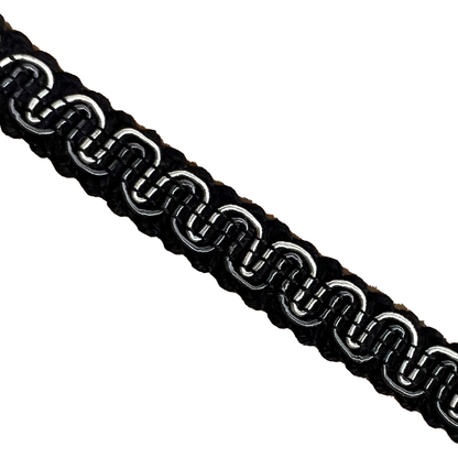 #9940 SCROLL GIMP 1/2" WIDE (36 YD BOLT, COLORS L-P)